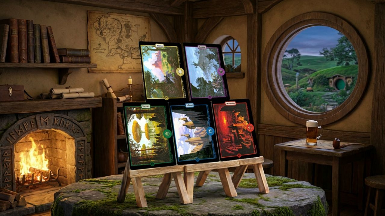 Basic Lands Set - Lord of the Rings смотреть онлайн