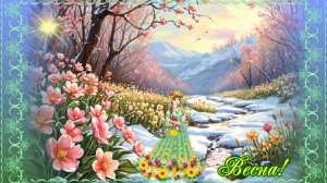 Весна! С Первым днём Весны!