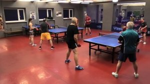 II ф. Гаврилов/Соколова (854) - Попков/Холодилин (966) 22.02 настольный теннис Парный турнир СПб