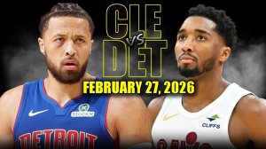 28.02.2026 | ОБЗОР МАТЧА | Детройт Пистонс - Кливленд Кавальерс | Highlights