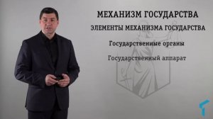 Бырдин Е.Н. Механизм государства, понятие и структура