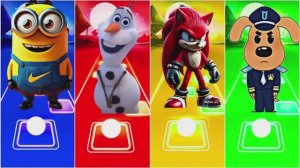 МУЛЬТИКИ: МИНИОН vs ОЛАФ vs СОНИК vs ШЕРИФ‑ЛАБРАДОР — ТАНЦЕВАЛЬНЫЙ БАТТЛ под EDM!