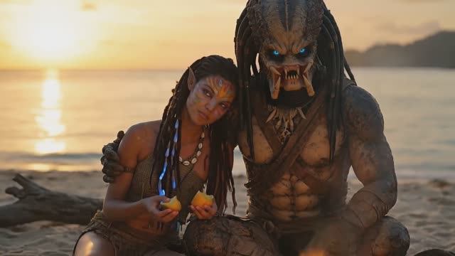 PREDATOR and AVATAR Storm of the Ocean (AI Sci-Fi Movie)#хищник #фильм