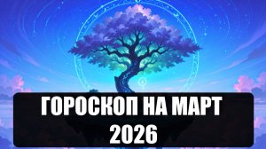Гороскоп на март 2026
