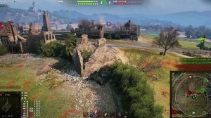 МИР ТАНКОВ | Бой на МВТ-В | 3200 УРОНА| карта РЫБАЦКАЯ БУХТА