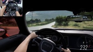 Dodge Demon: адский маслкар 🔥 Заезд в Forza Horizon 5 на Thrustmaster TX 🏁