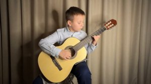 СОН КОТА КУЗИ - Александр Виницкий. Исп.Панов Иван,10 лет. НОТЫ В КОММЕНТАРИИ.