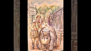 РАССКАЗЫ О ЖИВОТНЫХ.  Нежный и ласковый бегемот. Крокодил-страж порядка (Для школьников.)