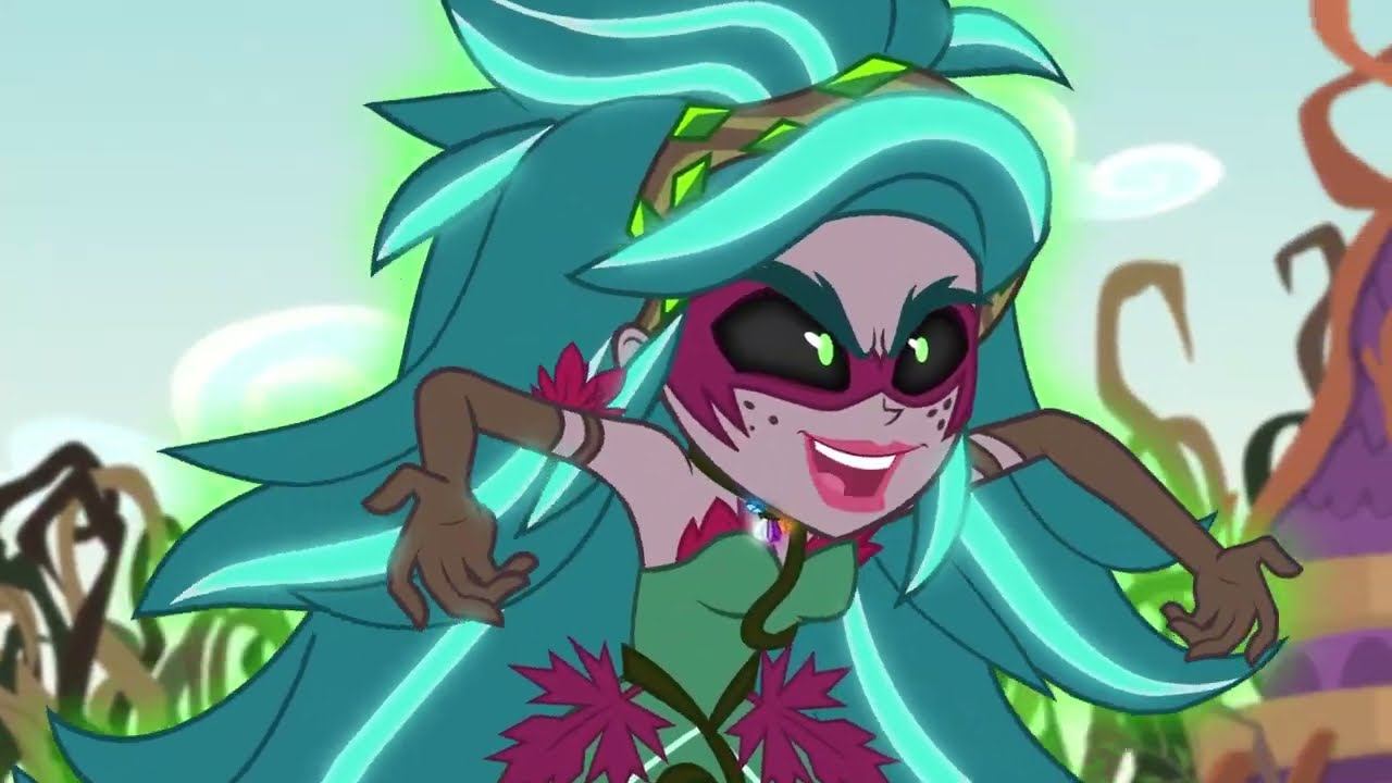 Девочки из Эквестрии: Легенды Вечнозелёного леса песня Спасём лагерь Эверфри