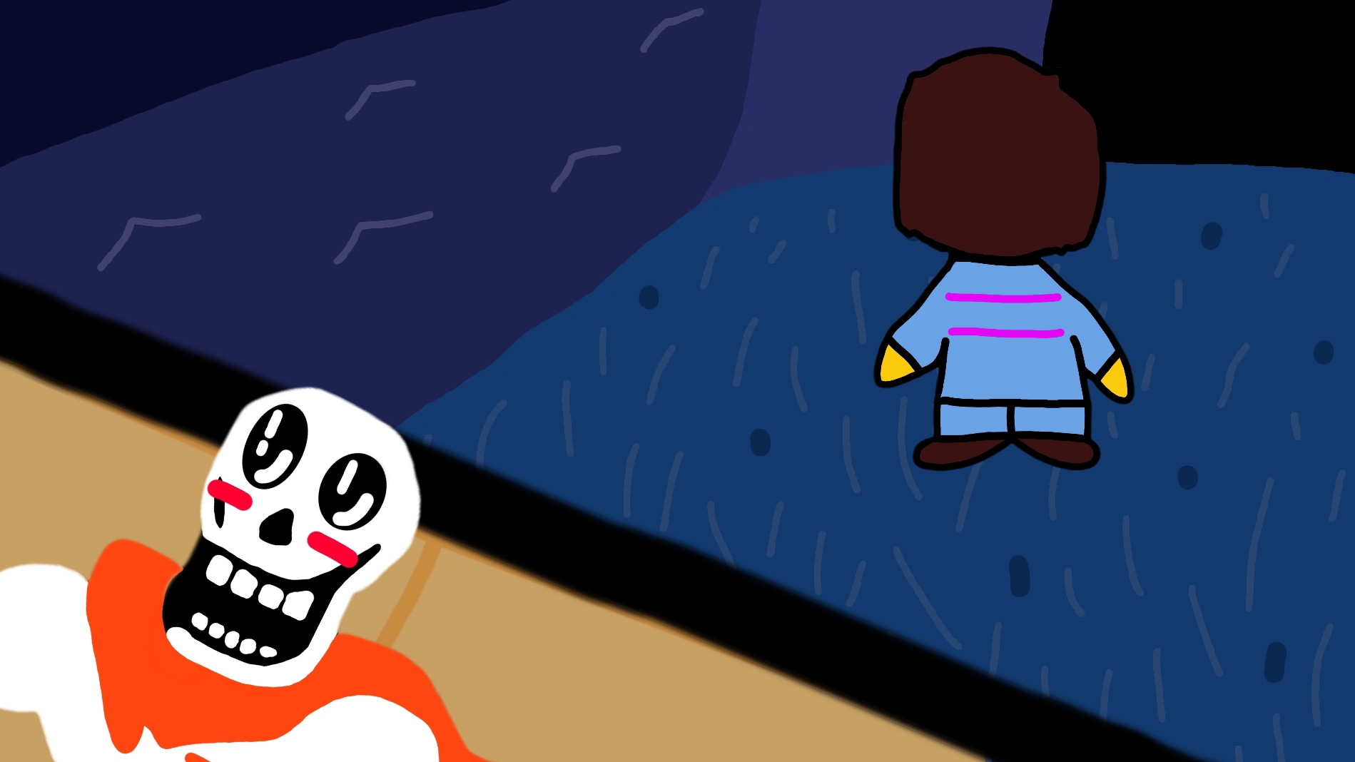 Свидание со скелетом? | Undertale #2 (1/2)