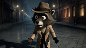 🦝👤 Детектив потерял тень и теперь гоняется за ней 😱