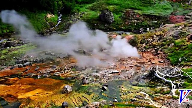 Камчатка долина гейзеров.