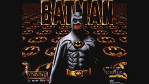 Commondore Amiga Batman the Movie 1989 Ocean Floppy на Слабом ПК Game OS