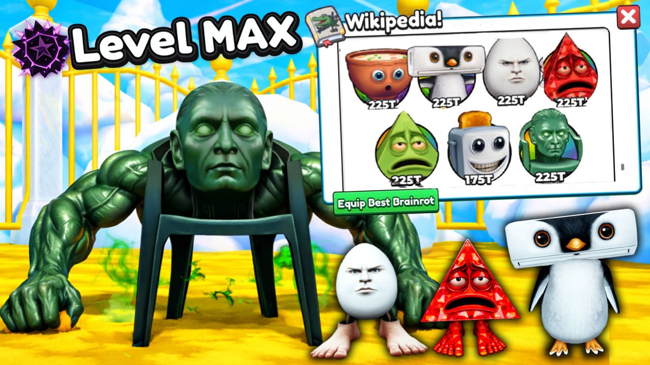 ПЕРВЫЙ В МИРЕ ПОЛУЧИЛ Karkurkarnogakur, Pingvinator, Shelly, Di Di Sahur в ROBLOX Brainrot Evolution смотреть онлайн