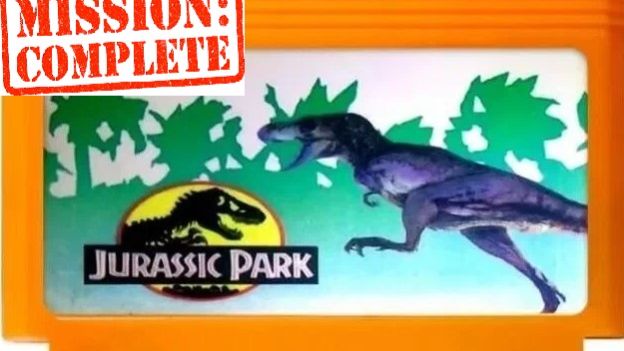 JURASSIK PARK / Парк Юрского Периода (NES/DENDY) Прохождение 30 лет спустя