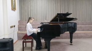 Кызлакова Софья. К. Черни. Этюд. соч. 139 № 24