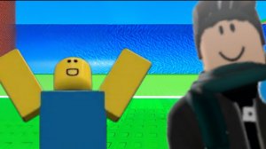 Играю в игру спасите  нубов от цунами в роблокс