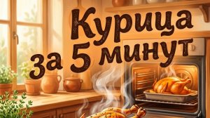 Курица в духовке БЫСТРО, ПРОСТО, ОООЧЕНЬ ВКУСНО 😋 иииии БЕЗ МАЙОНЕЗА 😁