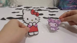 играю с домиком куроми и hello kitty 🩷💜🐱🐇