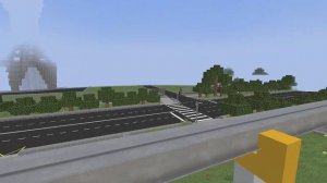 Minecraft. Поездка на монорельсе ЭПС по 13 линии на проекте Нововладимирск