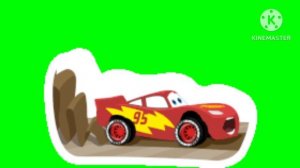 Молния Маквин едет футаж