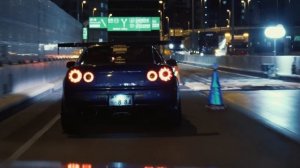 900HP Nissan R34 GT-R in Tokyo - Raw Sound   4K