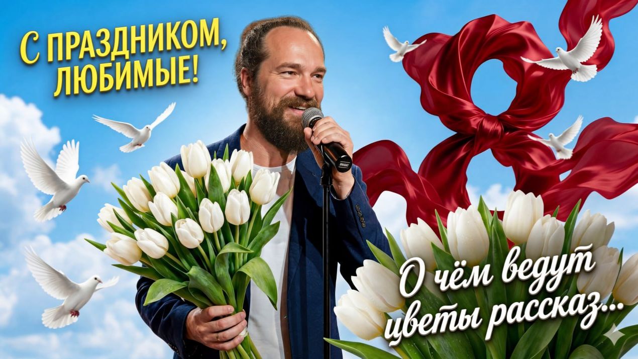 Очень красивая песня на женский день 8 марта 2026