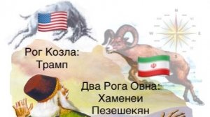 🔥 🐐 США: Трамп 🇺🇸 ⚡️ 💥 🐏 Иран: Хаменеи/Пезешекян 🇮🇷