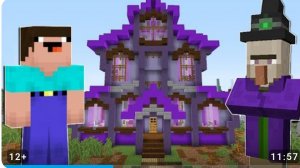 НУБ НАШЕЛ ДОМ ВЕДЬМЫ В МАЙНКРАФТ ! НУБИК В ГОРОДЕ И ТРОЛЛИНГ ЛОВУШКА В MINECRAFT