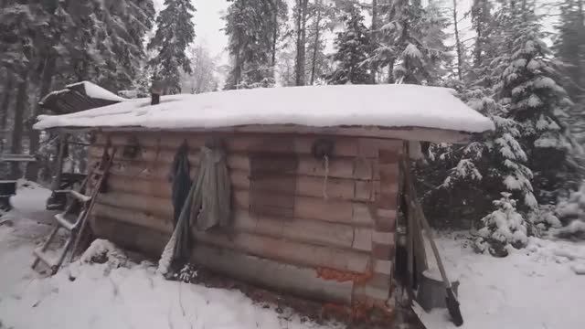 Ставим сети. Рыбалка с ночёвкой. День первый. смотреть онлайн