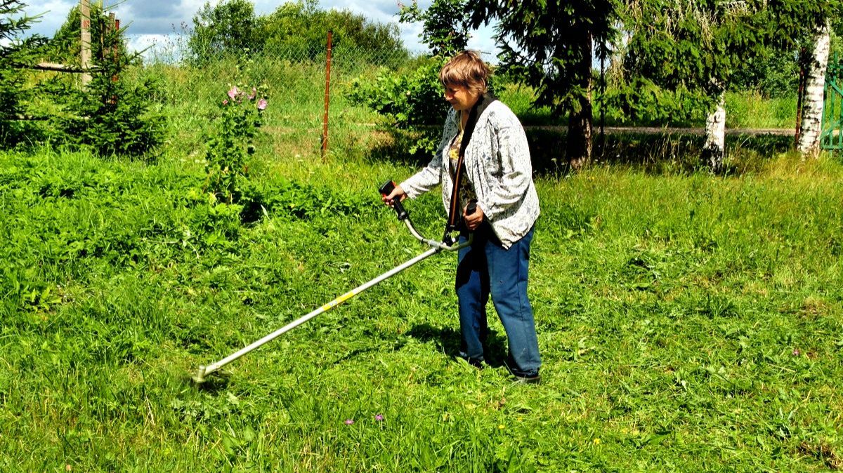 Испытание триммера после ремонта смотреть онлайн