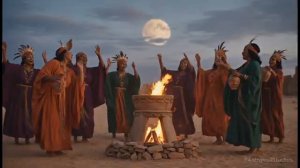 AI Tribal Dance | Sahara Moon Rising...