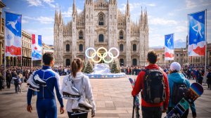 ⭐ Милан прогулка по городу | Олимпийская атмосфера 2026 | Европейские прогулки| Италия 4K