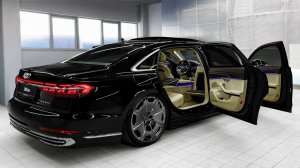 Audi A8L Horch 2026 — звук, интерьер и экстерьер