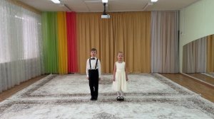 МАДОУ №75 - Агеев Тагир и Долинская Маша, "Живые стрелки"