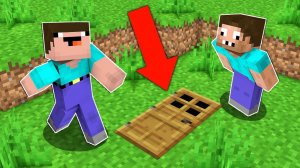 НУБ ПРОШЕЛ В СЕКРЕТНУЮ БАЗУ ПРО В МАЙНКРАФТ ! НУБИК ПРОТИВ ТРОЛЛИНГ ЛОВУШКА MINECRAFT Дак Плей