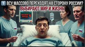 ВСУ выбирают мир и жизнь — неожиданные переходы на сторону России! детальный Анализ События