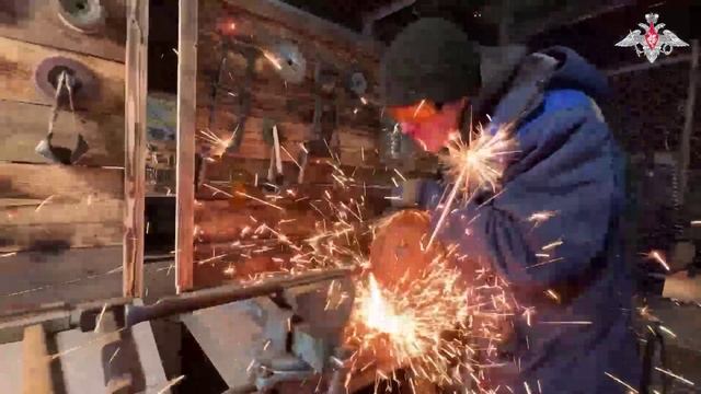 Боевая работа инженерных подразделений группировки «Север» смотреть онлайн