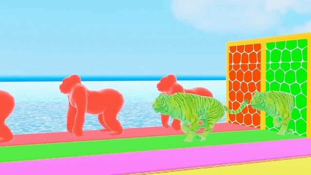 Изучаем животных. Мультик для детей смотреть онлайн