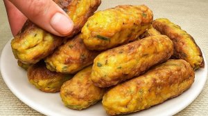 КАБАЧОК+Стакан ОВСЯНКИ! Это так ВКУСНО, что невозможно остановиться! Самый удачный рецепт Без Муки