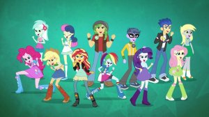 My Little Pony Девочки из Эквестрии: Игры дружбы песня Акадека