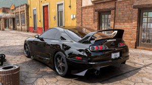 Toyota Supra MK4 - Forza Horizon 5 _ Геймплей с рулём