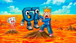 ВЫЖИТЬ В ЛАВЕ 😱 Как добыть богатого БРЕЙНРОТА?  роблокс