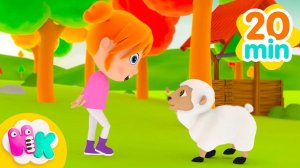 Mary Tiene Un Corderito  Canciones con animales para Niños | HeyKids - Canciones infantiles