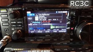D-STAR QSO to friend in VA - N5XTC Scott