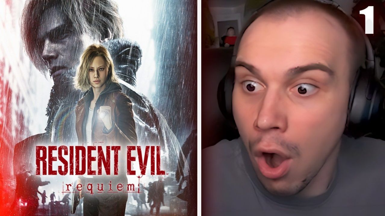 ГЛЕБ ИГРАЕТ в Resident Evil Requiem #1 | Sasavot смотреть онлайн