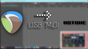 Управление процессором Hotone Ampero по USB MIDI через Reaper