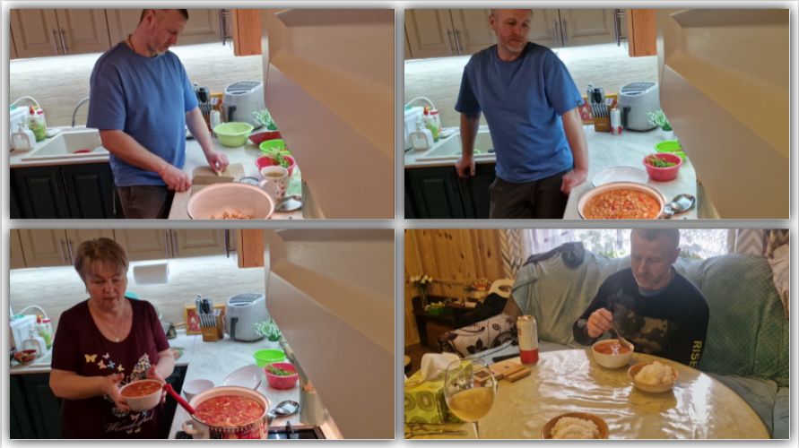 ЮРА ГОТОВИТ СУП ТОМ ЯМ.
