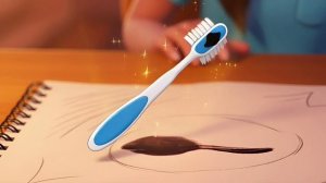 ✏️🪥 Художница оживила зубную щетку 😍