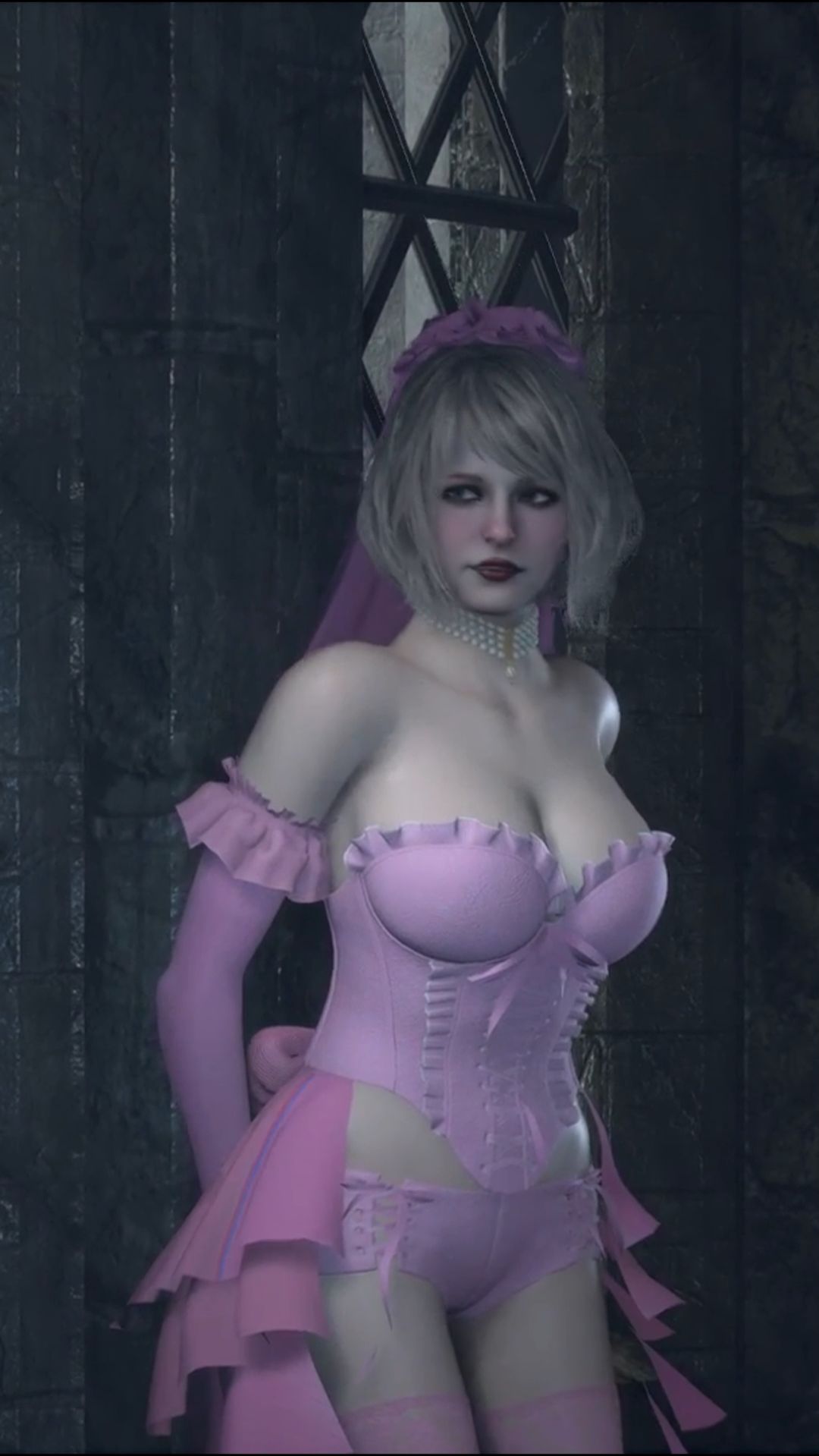 Леон спасает Эшли Resident Evil 4 Remake